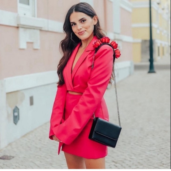 {Zara} Gorgeous Cut Out Blazer Dress - Picture 15 of 16